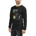 thumbnail image 4 of When Good Spirits Go Bad Unisex Long Sleeve Tee, 4 of 7