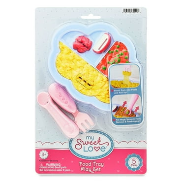 My Sweet Love, Magic Baby Food Play Set, Doll Playsets for Children Ages 3 