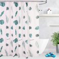 thumbnail image 4 of Cortina de Ducha Impermeable a Prueba de Moho 180x200cm Antibacteriana Lavable Brillar, 4 of 5