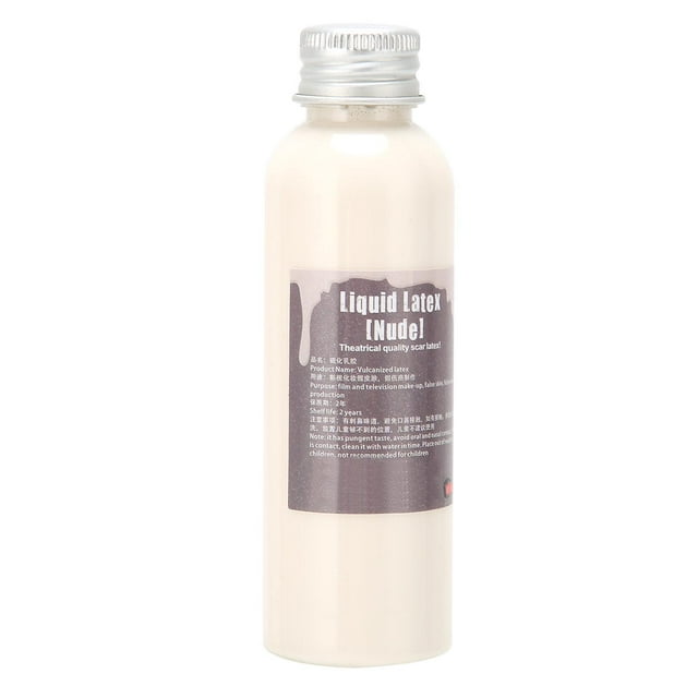 Makeup Latex, Non-irritating 60ml Safe Ingredients Scar Makeup Latex . Light Weight and for Role-playing