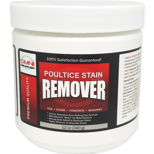 Omni Poultice Stain Remover 12oz Jar