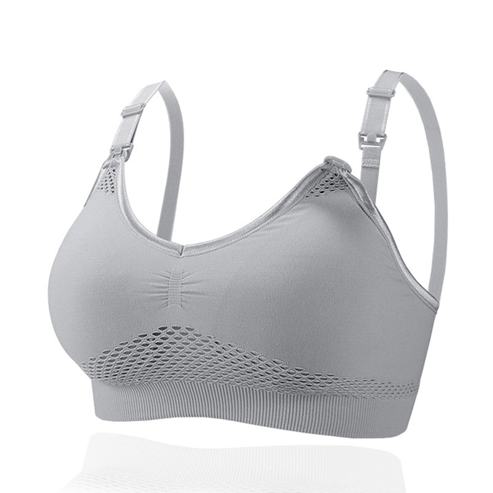AURIGATE Nursing Bra Women Hands-free Breast Pump Nursing Bras Maternity Pregnant Breastfeeding Vest Clearance