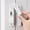 180 Degree-Matte White, variant on 90/180 Degree Barn Door Lock,Flip Gate Latches Hardware,Zinc Alloy Door Lock,Protect Privacy,for Barn Door,Cabinets,Windows,Garden,Bathroom