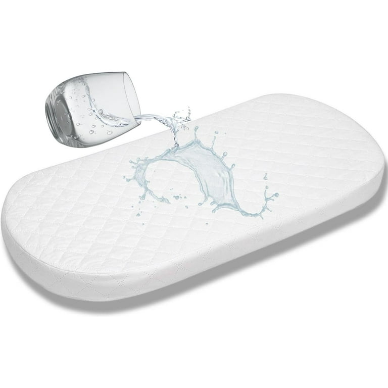 Crib Mattress Pad ABaby Baby Bassinet Mattresses Square Shaped