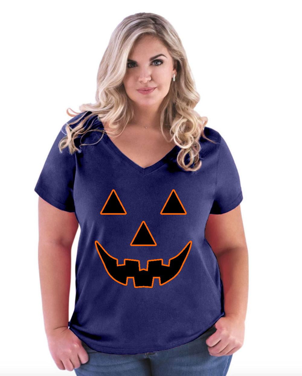 Halloween Costume Pumpkin Face 