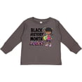 thumbnail image 3 of Inktastic Black History Month Rocks- Girl with Guitar Boys or Girls Long Sleeve Toddler T-Shirt, 3 of 5