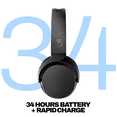 thumbnail image 3 of Skullcandy Riff Wireless XT 2 Foldable on-Ear Headphones with Microphone, Black, 3 of 11
