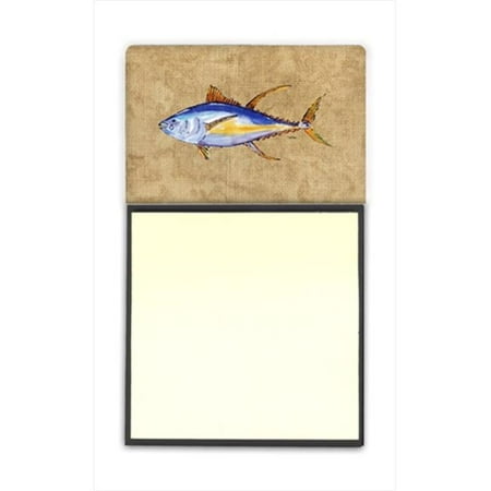 Tuna Fish Refiillable Sticky Note Holder or Postit Note Dispenser, 3 x ...