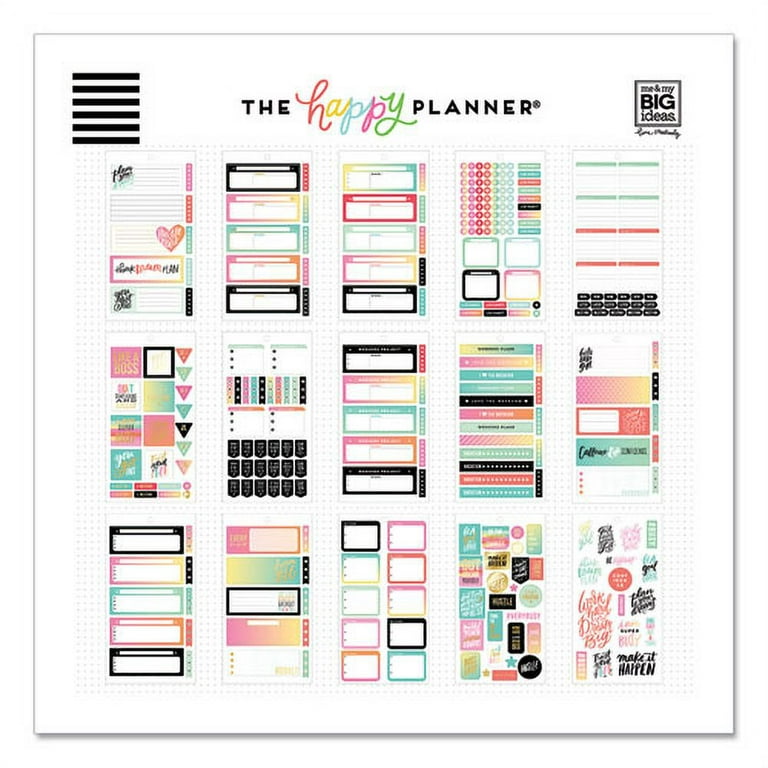Value Pack Stickers - Productivity – The Happy Planner