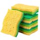 thumbnail image 2 of Juego de 10 esponjas: paquete grande y económico, esponjas para lavar platos de doble cara para cocina, lado de esponja para limpieza, lado verde para fregado de doble acción, 2 of 5