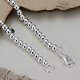 thumbnail image 5 of Ayyufe Bracelet Silver Plated Pretty Women Hand Chain with Lobster Clasp for Birthday, 5 of 6