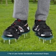 thumbnail image 1 of Sandales à Pointes de Pelouse,1 Paire de Sandales de Pelouse Chaussures à Pointes de Pelouse Performance Fiable, 1 of 7