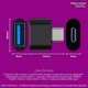 thumbnail image 3 of 20 Pz Adaptador Usb A Tipo C Otg 3.0 Conector Celular Tablet, 3 of 5