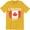 Gold, variant on Canada Eh - National Flag Leaf Canadian Awesome Men's T-Shirt