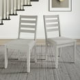 thumbnail image 2 of Castle Place Classic Wooden Dining Chair, Set of 2, White, 2 of 8