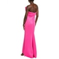 thumbnail image 2 of Badgley Mischka womens  3D Floral Bodice Scuba Gown, 6, Pink, 2 of 3