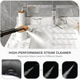 thumbnail image 3 of ARLIME Steam Cleaner, Multipurpose Steam Cleaner w/ 19 Accessories, Heavy Duty Household Steamer Chemical-Free Cleaning, 1.5L Dual-Tank Rolling Cleaning Machine for Carpet, Floor, Window, Car, Purple, 3 of 18