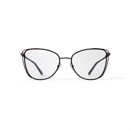 Reverb Women's RVLO6013 Prescription Eyeglasses with Case, Red/Gold