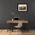 thumbnail image 3 of Linden, Sally 24x19 Black Ornate Wood Framed with Double Matting Museum Art Print Titled - Morning Mist, 3 of 4