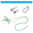 thumbnail image 3 of Unique Bargains Cordon pour Téléphone, Cordon de Cou Ajustable avec Patch de Cordon Transparent, Vert Menthe, 1 Unité, 3 of 5
