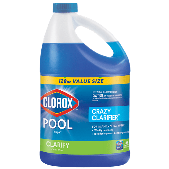 Clorox Pool&Spa Crazy Clarifier for Insanely Clear Pool Water