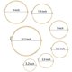 thumbnail image 3 of Juego de aros de bordado de 14 Uds., anillo de aro cruzado circular de bambú de 3,2 pulgadas a 10,2 pulgadas, Compatible con bordado y C, 3 of 5