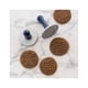 thumbnail image 3 of Sellos para galletas Nordic Ware Starry Night, 3 cm, redondos, plateados, 3 of 8