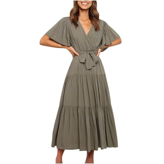 knee length dresses for ladies Hazel Blues