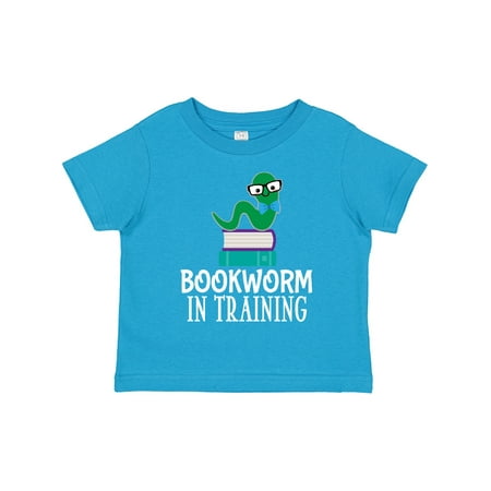 

Inktastic Future Bookworm in Training Reading Gift Gift Toddler Boy or Toddler Girl T-Shirt