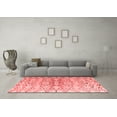 thumbnail image 3 of Ahgly Company Indoor Rectangle Abstract Red Modern Area Rugs, 4' x 6', 3 of 4