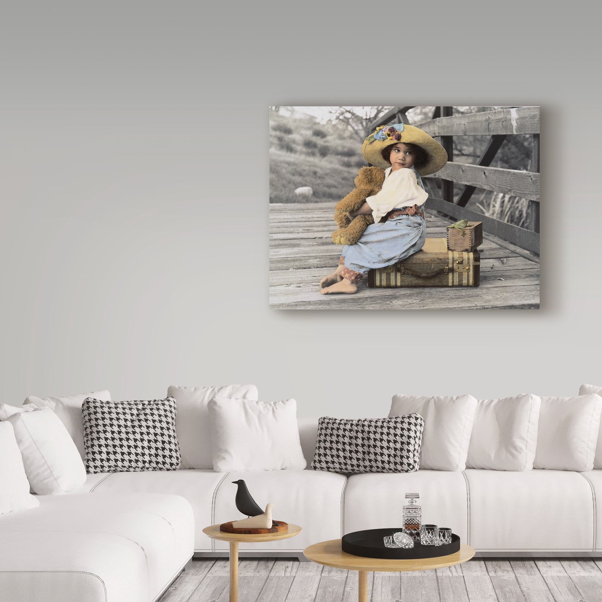 Trademark Fine Art 'Going My Way' Canvas Art by Sharon Forbes