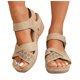 thumbnail image 3 of Bmisegm Cool Slippers Female Soft Soled Non Slip Wear Resisting Flat Beach Flops Lady Sandals Women Slippers Womens Sandals Summer Beige 7, 3 of 7