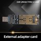 thumbnail image 1 of Tarjeta convertidora M.2 NVME SSD a USB 31 adaptador de carcasa PCI-E a USB 30 M2 SSD, 1 of 9