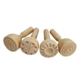 thumbnail image 3 of 4 Uds. de de sellos de madera, de , herramientas, juguetes educativos, suministros de plastilina para decoración DIY Soledad sello de madera, 3 of 10