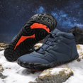 thumbnail image 2 of NOKIO Men's And Women's Winter Same Plush And Thickened High Top Cotton Shoes Couples Comfortable All Cold Proof Snow Boots Men'S Waterproof Winter Shoes, 2 of 5