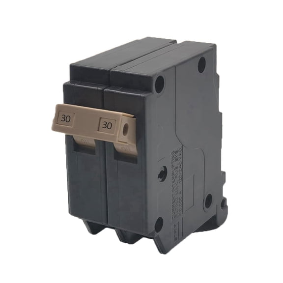 CH230 2-Pole 30-Amp Circuit Breaker, Type CH 3/4-Inch Plug-on Molded Case Circuit Breaker, Thermal Magnetic Protection