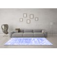 thumbnail image 3 of Ahgly Company Indoor Square Persian Blue Bohemian Area Rugs, 4' Square, 3 of 4