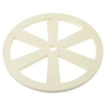 WHAMVOX  Home Industrial Wall Decor Wooden Wheel Decoration