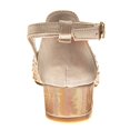 thumbnail image 3 of Badgley Mischka Girls Low Heeled Dress Shoes. (Little Kids Big Kids), Rose Gold, Size: 3, 3 of 6