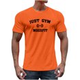 thumbnail image 1 of Camiseta Transpirable Delgada de los Hombres, Verano Suelto Ajuste Mitad de Manga Casual Top para el Aire Libre Y el Uso Diario, Camiseta de Moda Ligera, 1 of 6