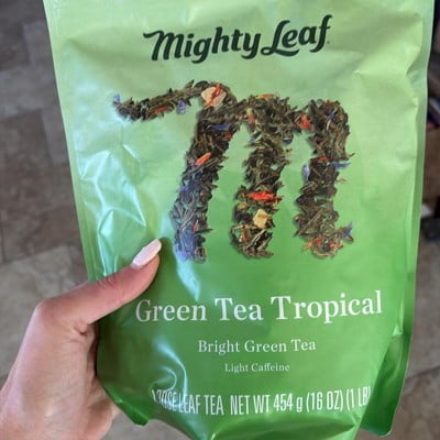 Mighty Leaf Tropical Green Tea Loose Leaf 1 Pound