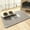 12"X19", variant on MontVoo-Dog Food Mat-Absorbent Dog Bowl Mat-Quick Dry Dog Mat for Food and Water-Pet Food Mat-Dog Placemat-Dog Water Mat for Sloppy Drinkers 12"X19" Bone Dark Grey