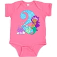 thumbnail image 3 of Inktastic Second Birthday Mermaid Girls Baby Bodysuit, 3 of 5