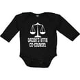 thumbnail image 3 of Inktastic Lawyer Daddys Little Co Counsel Boys or Girls Long Sleeve Baby Bodysuit, 3 of 5