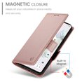 thumbnail image 3 of Designed for Google Pixel 7 Pro Wallet Case, with Card Slots Strong Magnetic Closure PU Leather Flip Fold Shockproof Kickstand Durable Purse Flip Case for Google Pixel 7 Pro - Rosegold, 3 of 7