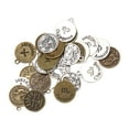 thumbnail image 4 of 24 piezas colgante retro para hombre acabado semi- constelación joyería del zodiaco manualidades para joyas collares pendientes pulseras perfecl Dijes para hacer joyas, 4 of 8