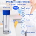 thumbnail image 2 of ACDANC Stool Sample Collection Kit - 25-30ml Screw Top Sample Jar with Spoon, Leak-Proof Stool Specimen Containers, Disposable Clear Specimen Cups for Medical Sample Testing, 2 of 7