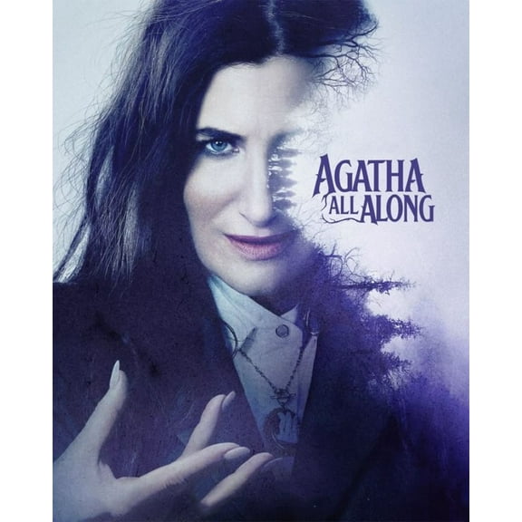 Agatha All Along Diamond Art Kits for Adults,5D Diamond Painting Kits for Adults,Witch Paint with Numbers Diamonds for Home Wall Decor 12x16 Inch