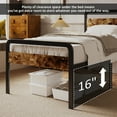 thumbnail image 2 of Lutown-Teen 18 Inch Twin XL Bed Frames with Wood Headboard and Footboard, Twin XL Platform Bed Frame No Box Spring Needed, 2 of 5