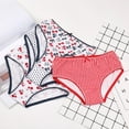 thumbnail image 4 of Buyless Fashion Girls Panties Assorted Colors Soft Cotton Brief Underwear 4 Pack, 4 of 7